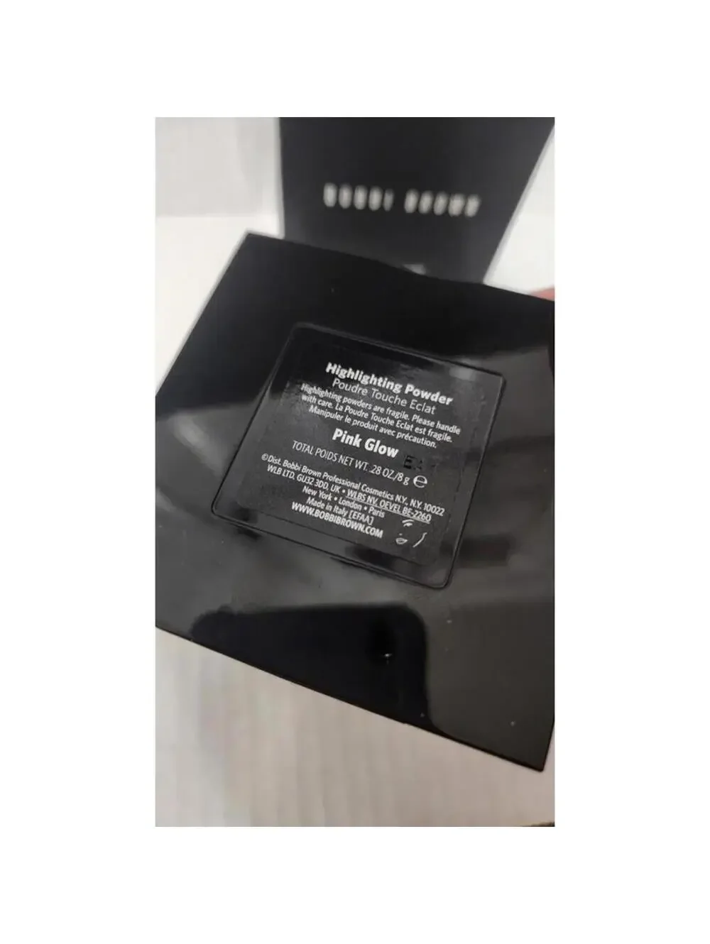 Bobbi Brown Highlighting Powder Pink Glow 0.28oz 8g Face Makeup New with Box